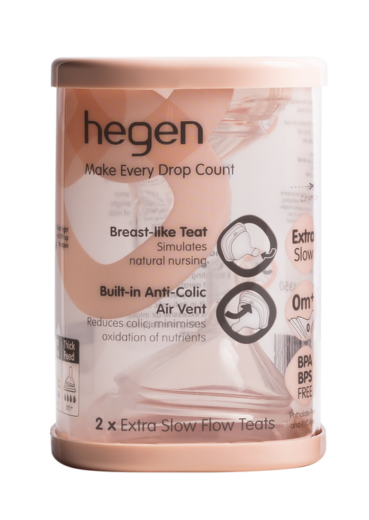 Hegen Teat Extra Slow Flow (2 Pack)