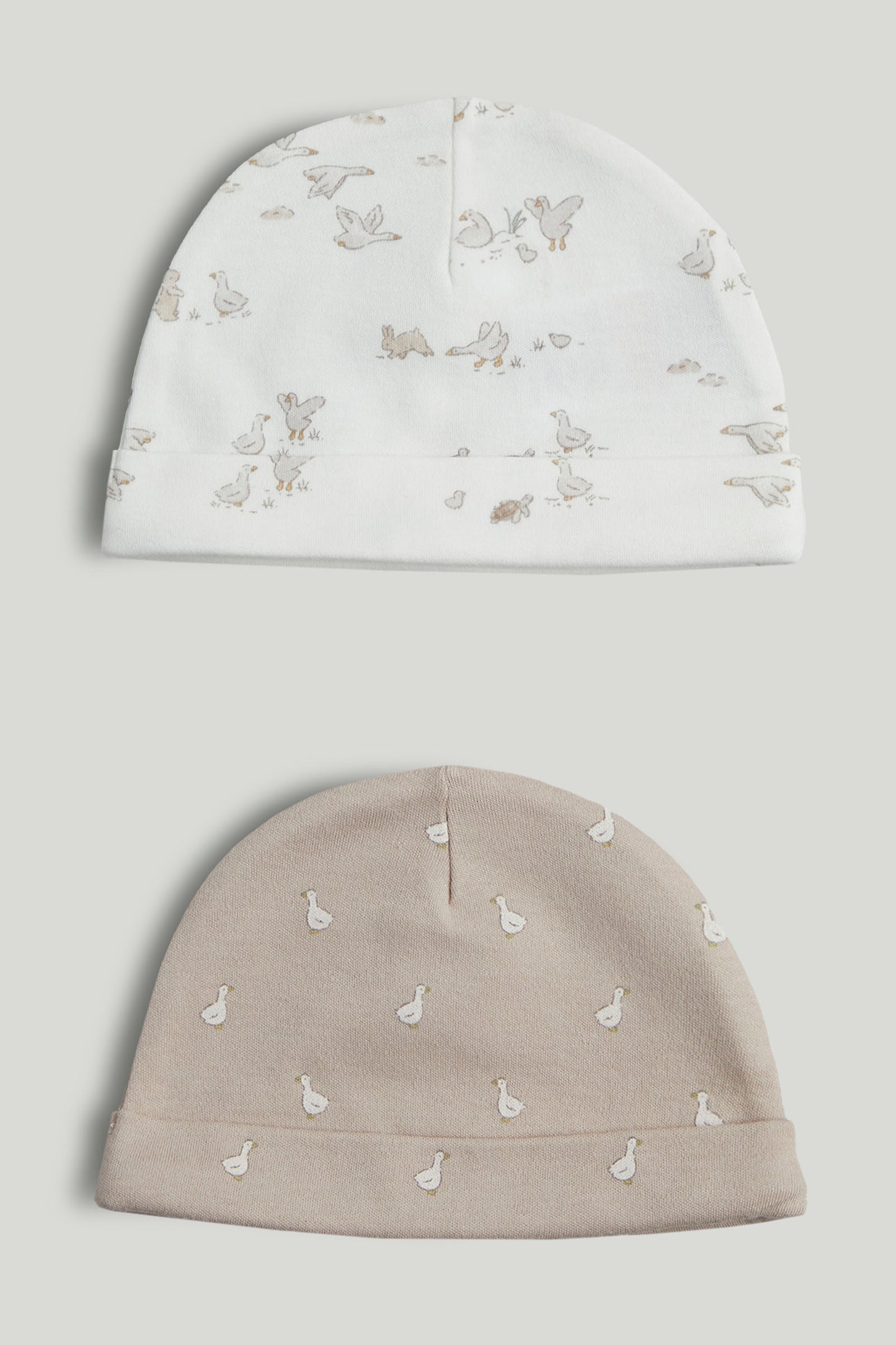 2 Pack My First Cotton Baby Hats