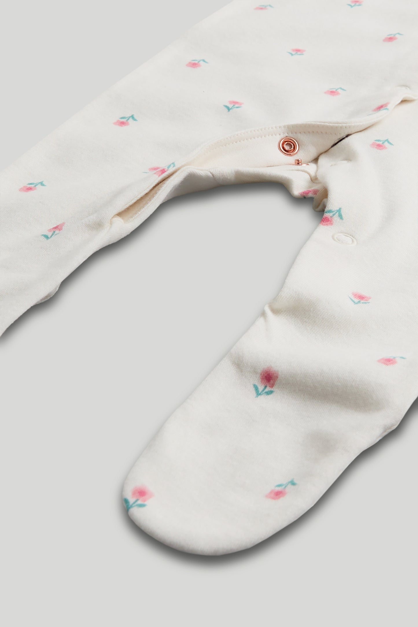 3 Pack Floral Sleepsuits