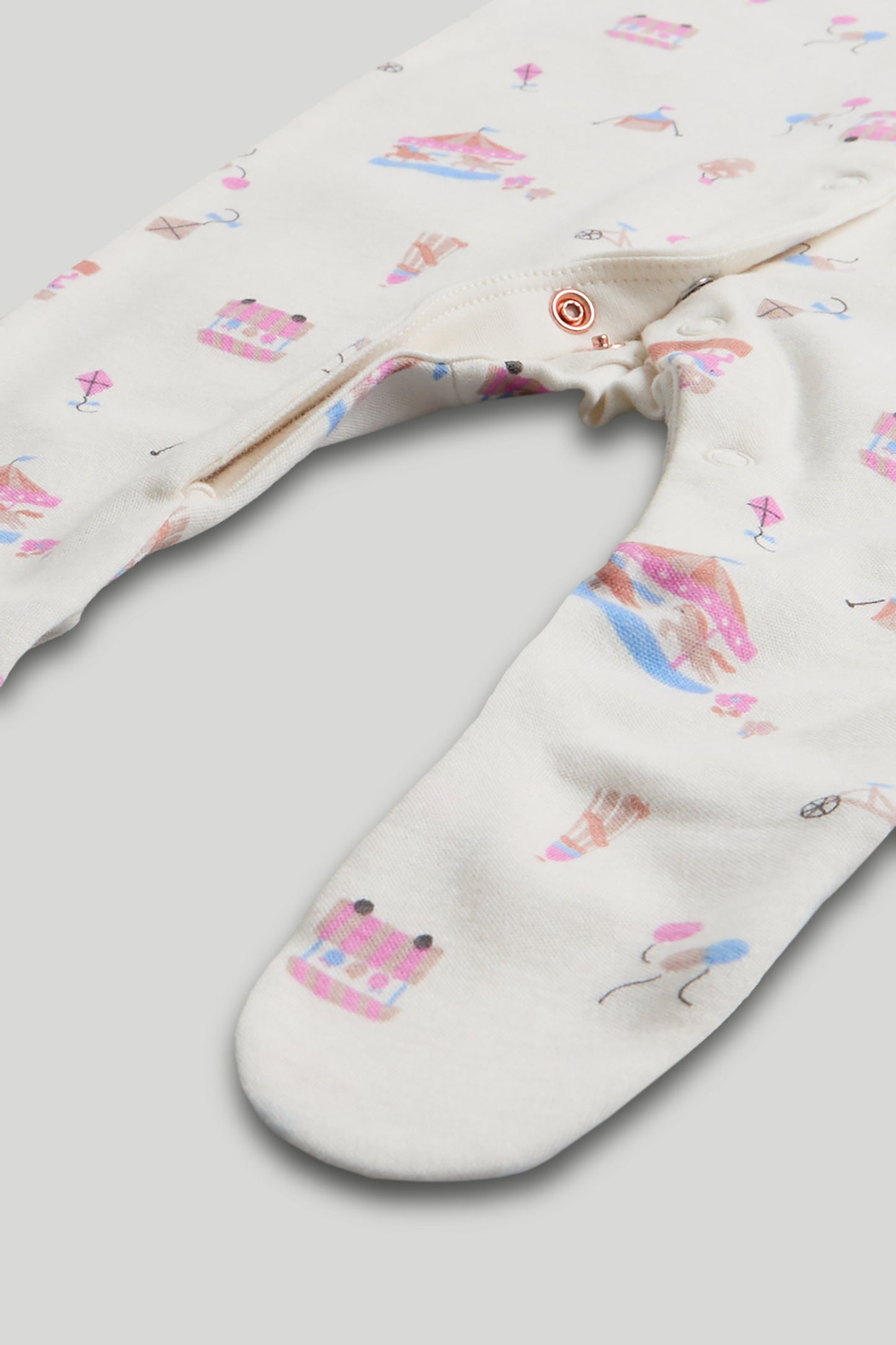 3 Pack Carnival Sleepsuits