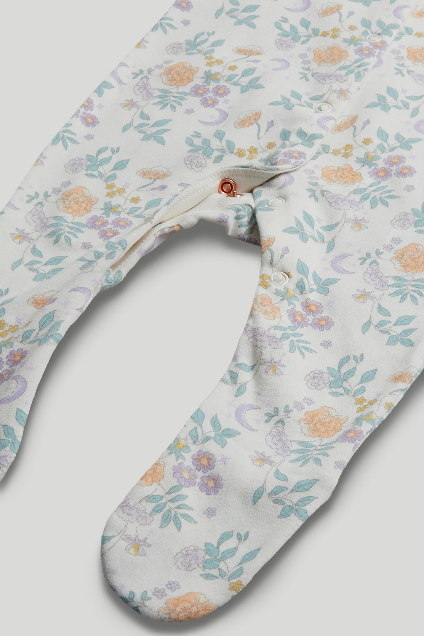 3 Pack Floral Sleepsuits