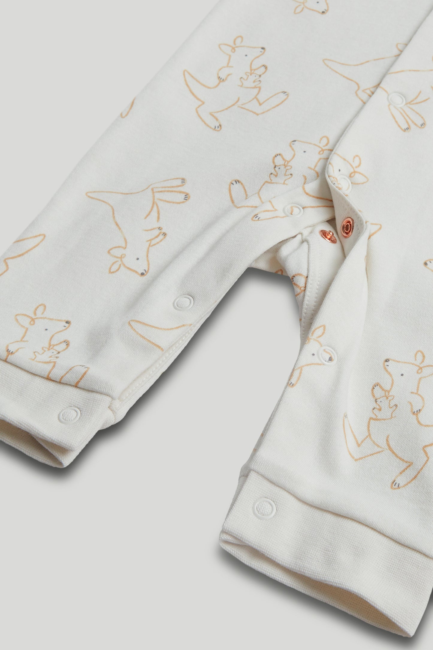 3 Pack Safari Footless Sleepsuits