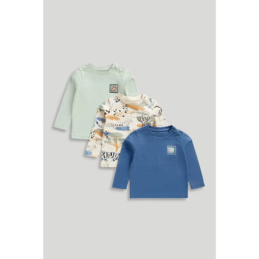 Mini Boys Junglemania 3Pk Tees