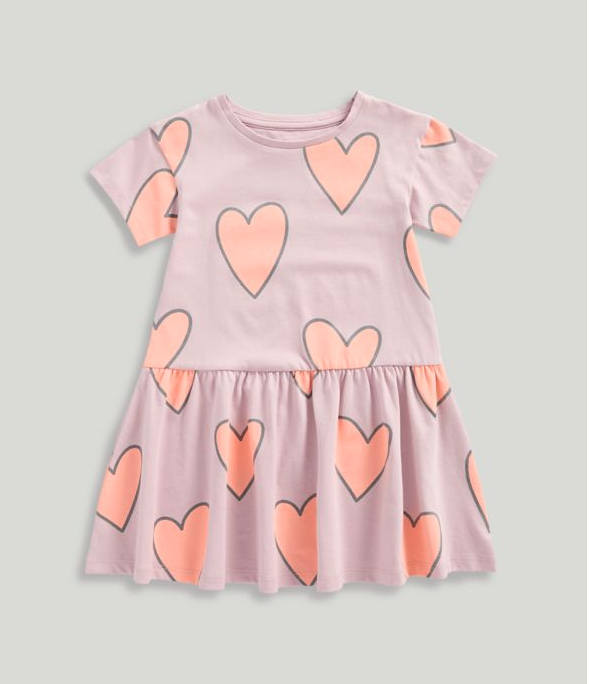 Heart Jersey Dress
