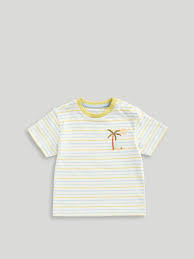Mini Boys Desert Trails Striped Tee