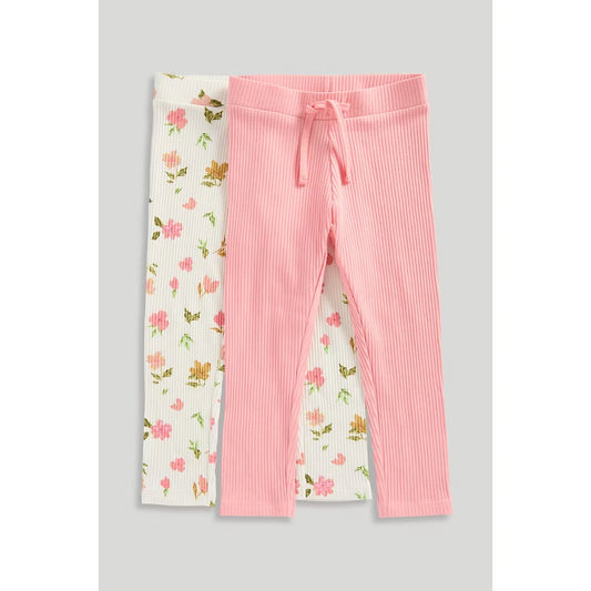 2 Pack Ribbed Leggings