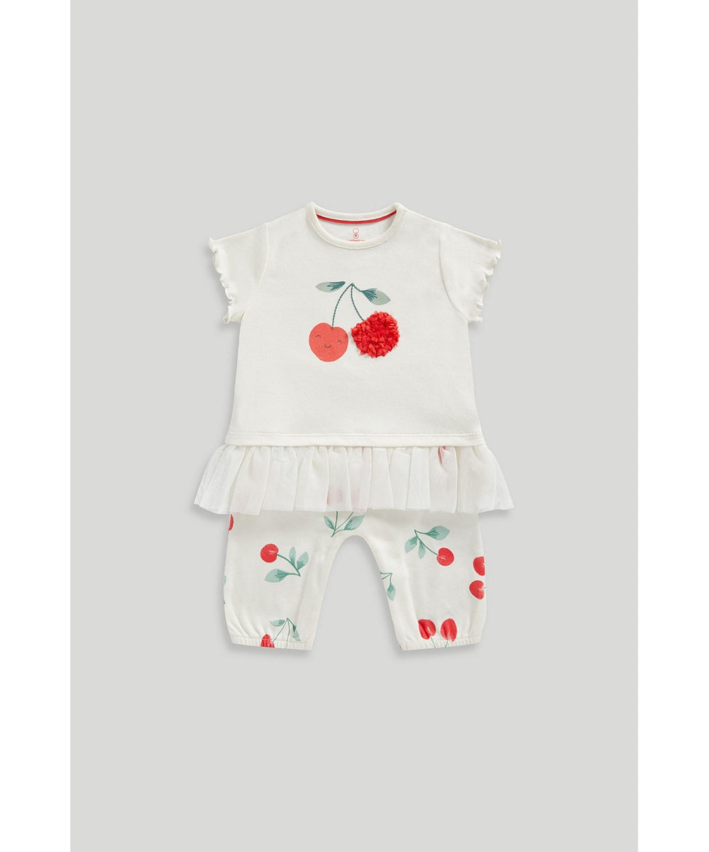 Newborn Girl Cherry Sweet  Mock