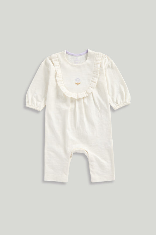 Newborn Girl Patchwork Floral 3Pk All In One Footless