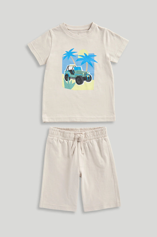 Jeep T-Shirt and Shorts Set