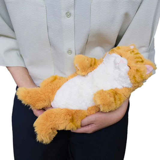 Brown Chasiro Lap Cat Sleeping Toy (Small)