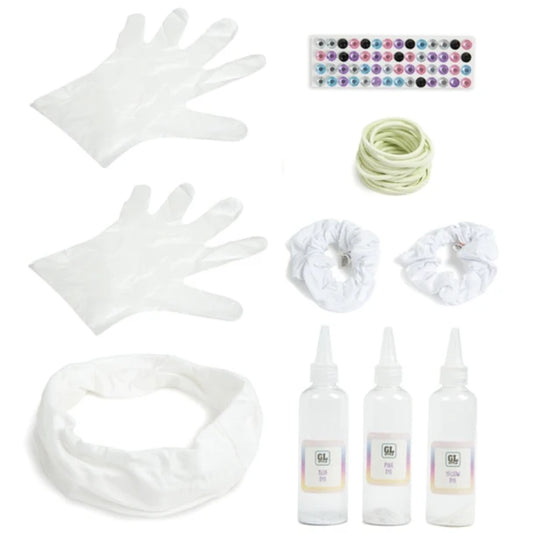 Tye Dye Hair Accessories Kit
