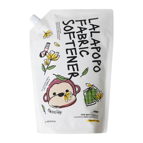 K-Mom Lalapopo Fabric Softener Refill Magnolia 1.3L