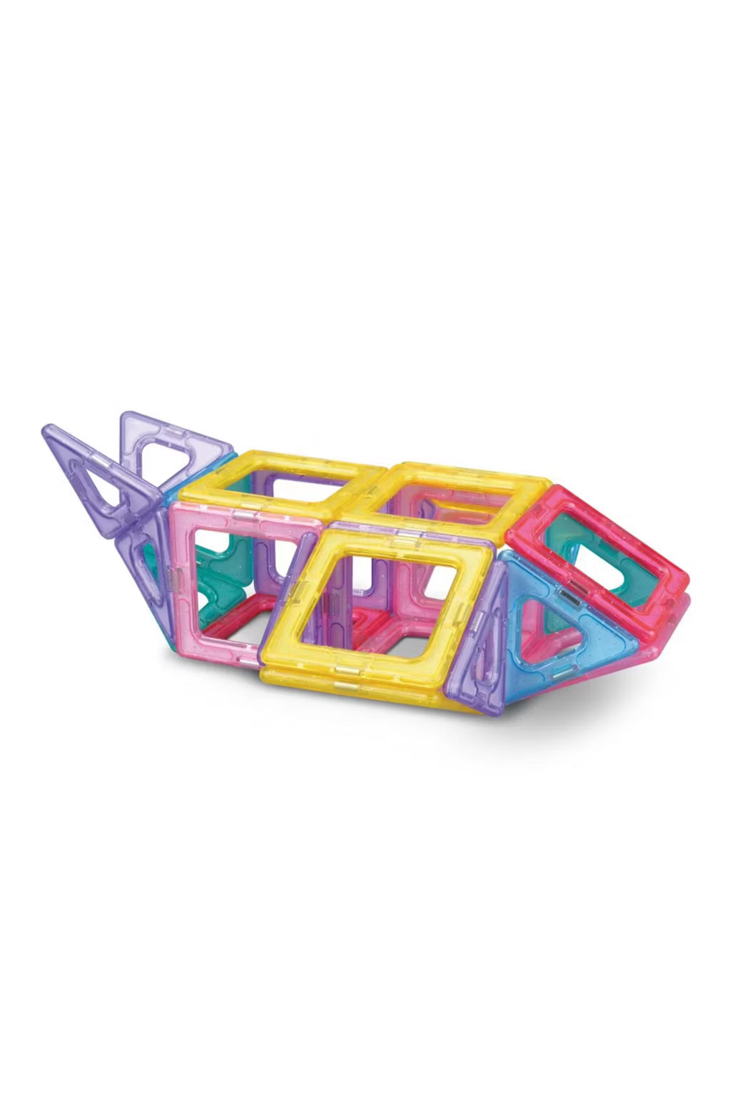 Magnimake 38 Piece Magnetic Tile Mansion Set