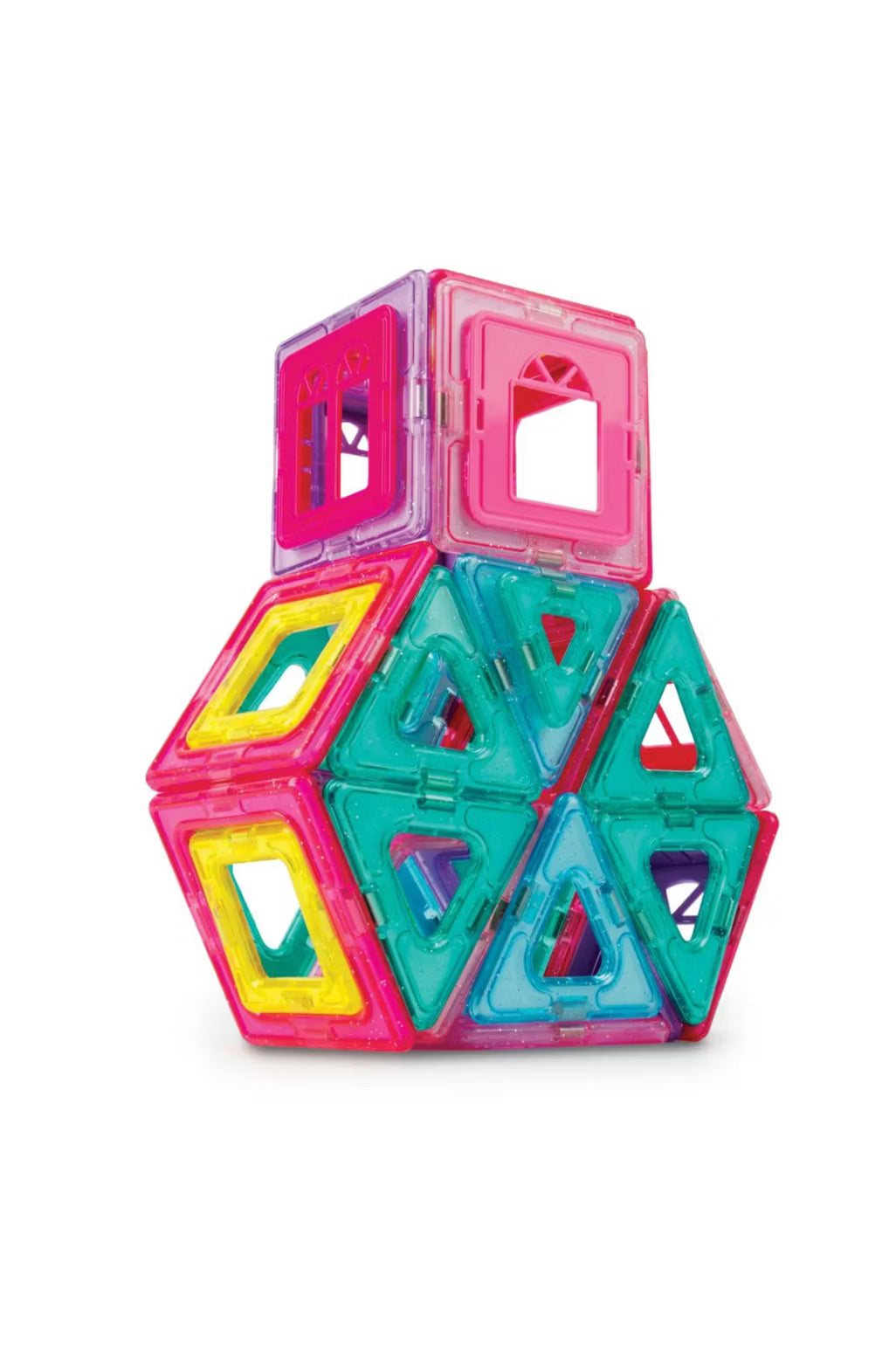 Magnimake 38 Piece Magnetic Tile Mansion Set