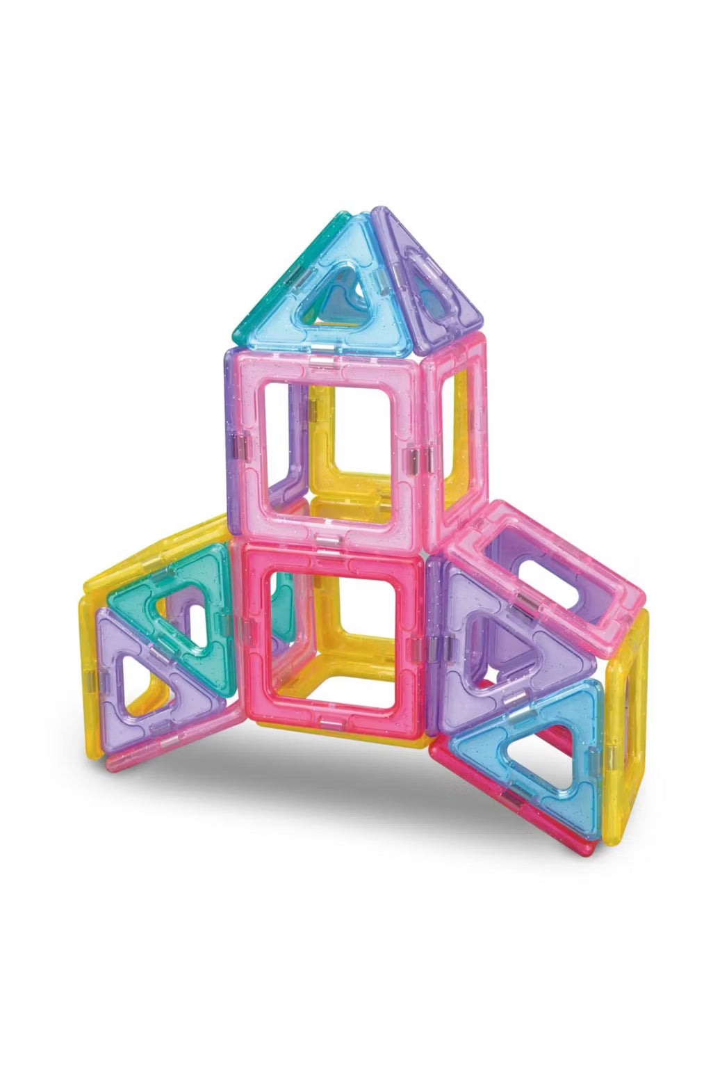 Magnimake 38 Piece Magnetic Tile Mansion Set