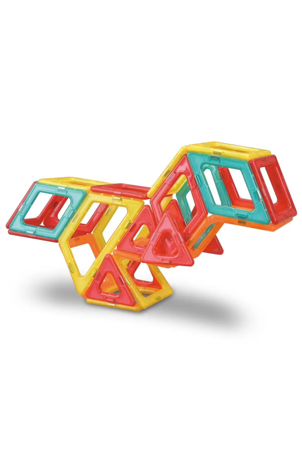 Magnimake 36 Piece Magnetic Tile Dinosaur Set