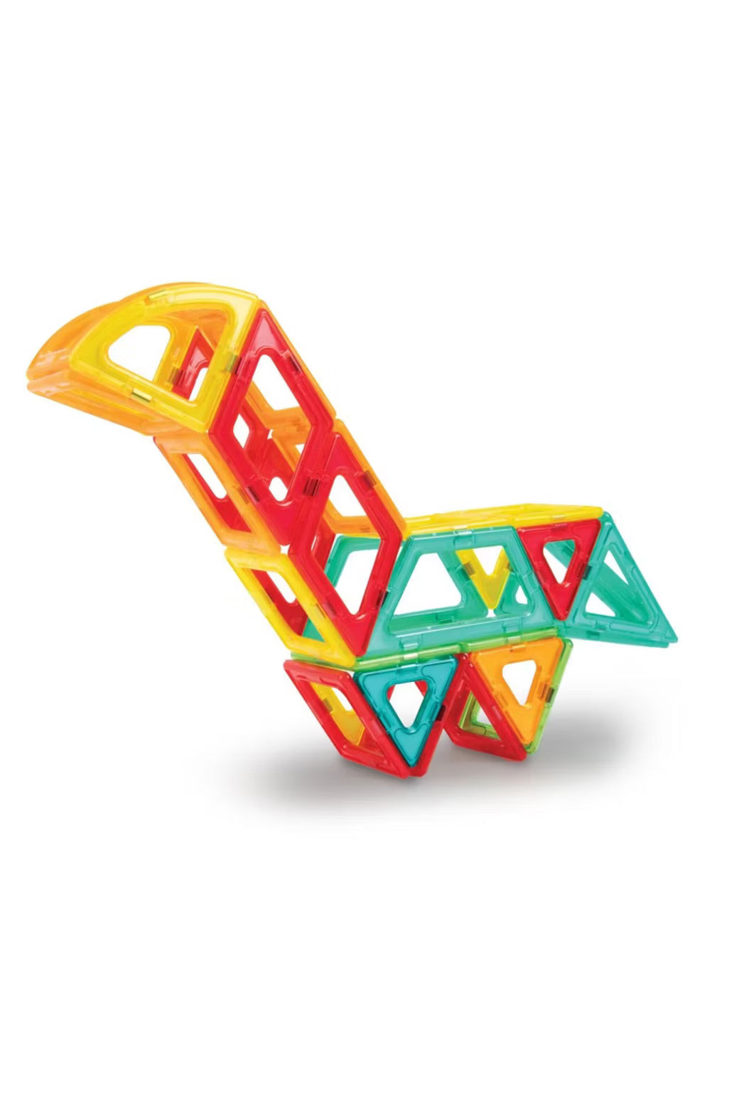 Magnimake 36 Piece Magnetic Tile Dinosaur Set