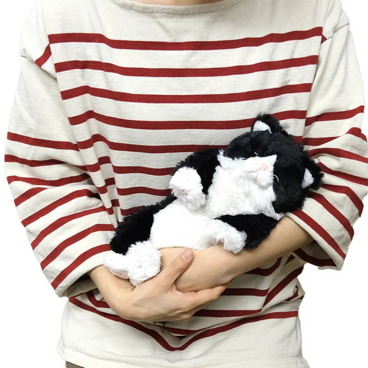 Hachiware Lap Cat Sleeping Toy (Small)