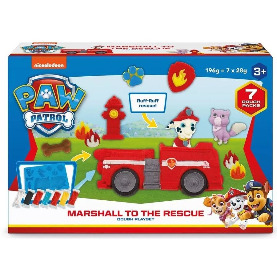 Paw Patrol Marshall To The Rescue Dough Playset