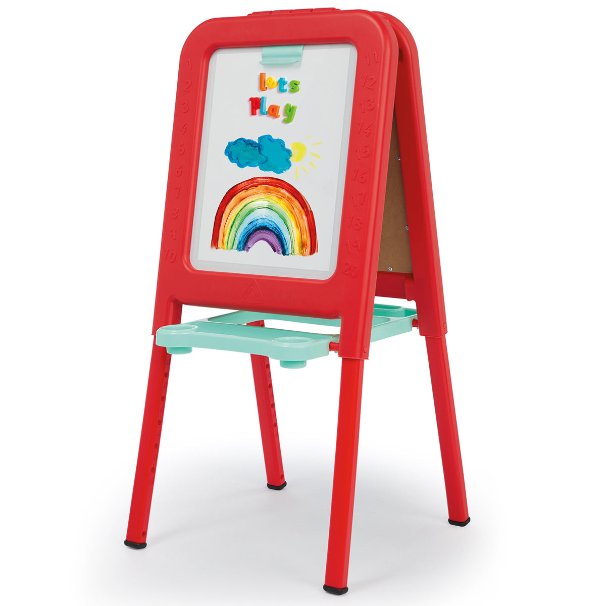 Plastic Double Sided Easel Pink