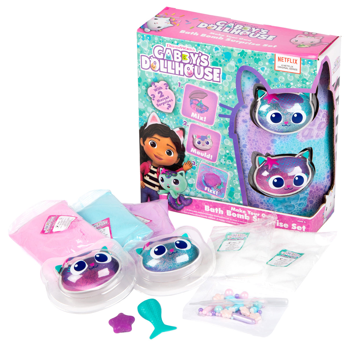Gabby'S Doll House Make Your Own Bath Bomb Case