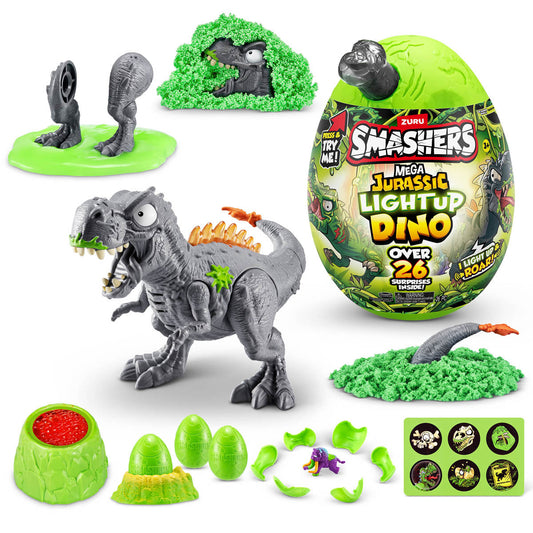 Smashers Jurassic Mega Light-Up Dino Egg