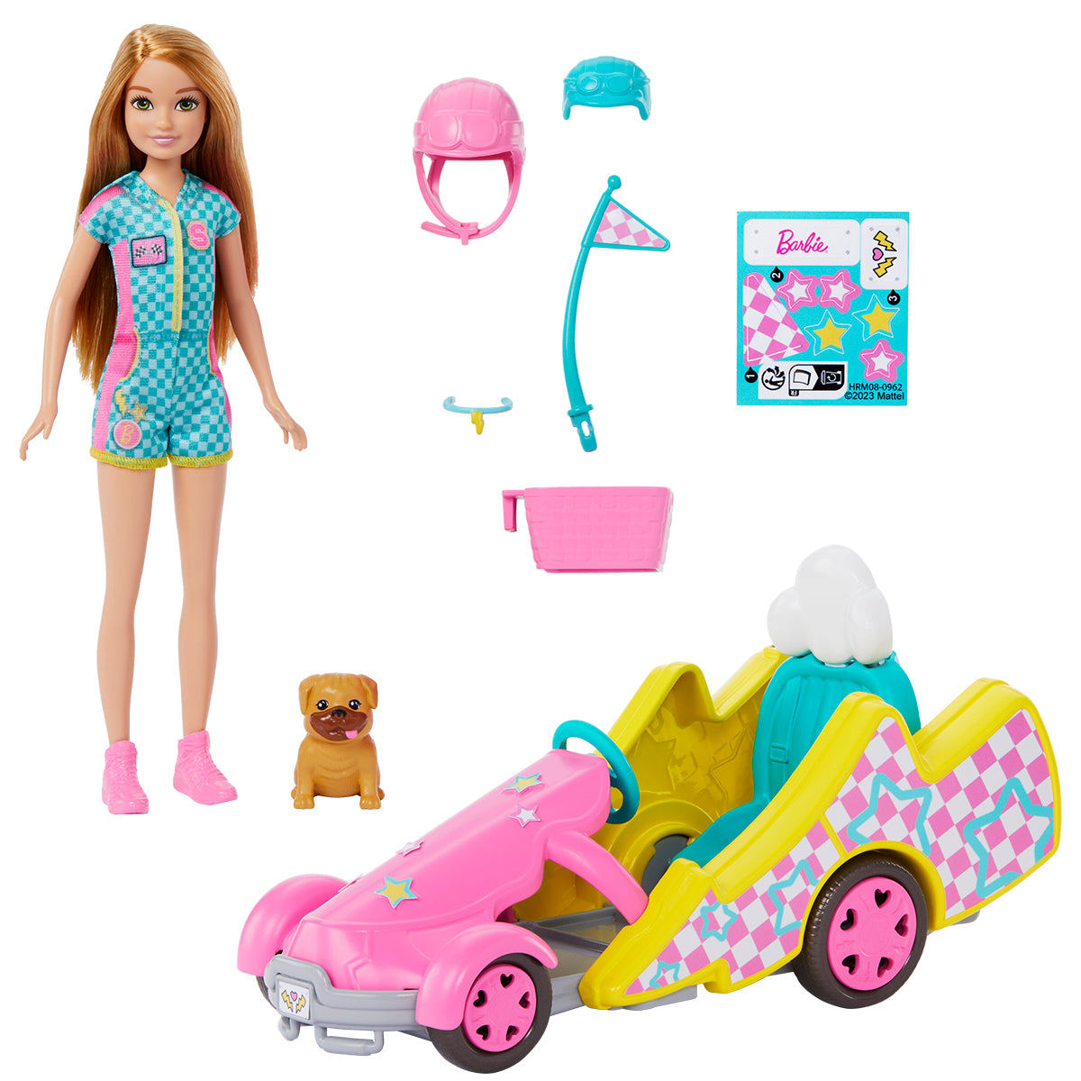 Barbie And Stacie To The Rescue Go-Kart Playset