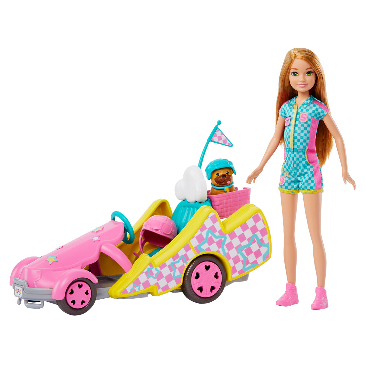 Barbie And Stacie To The Rescue Go-Kart Playset