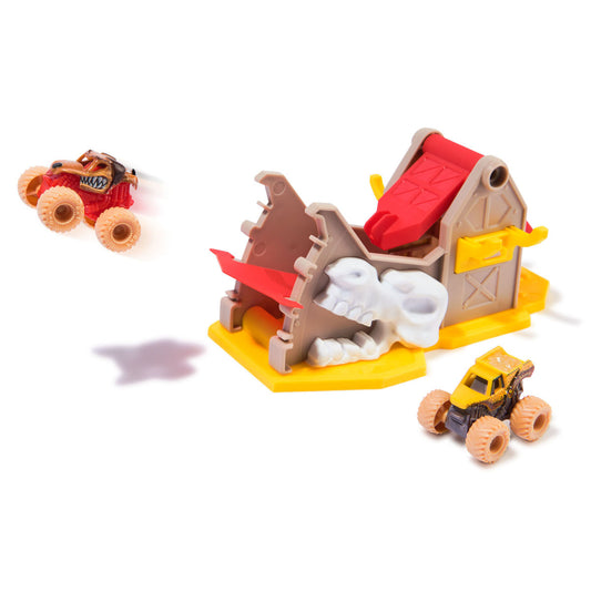 Monster Jam Mini Jams Earthshaker Boneyard Blaster Playset