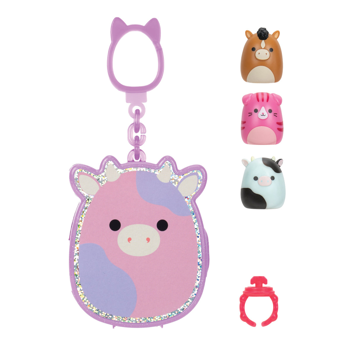 Original Squishmallows Squish-A-Longs Bag Clip