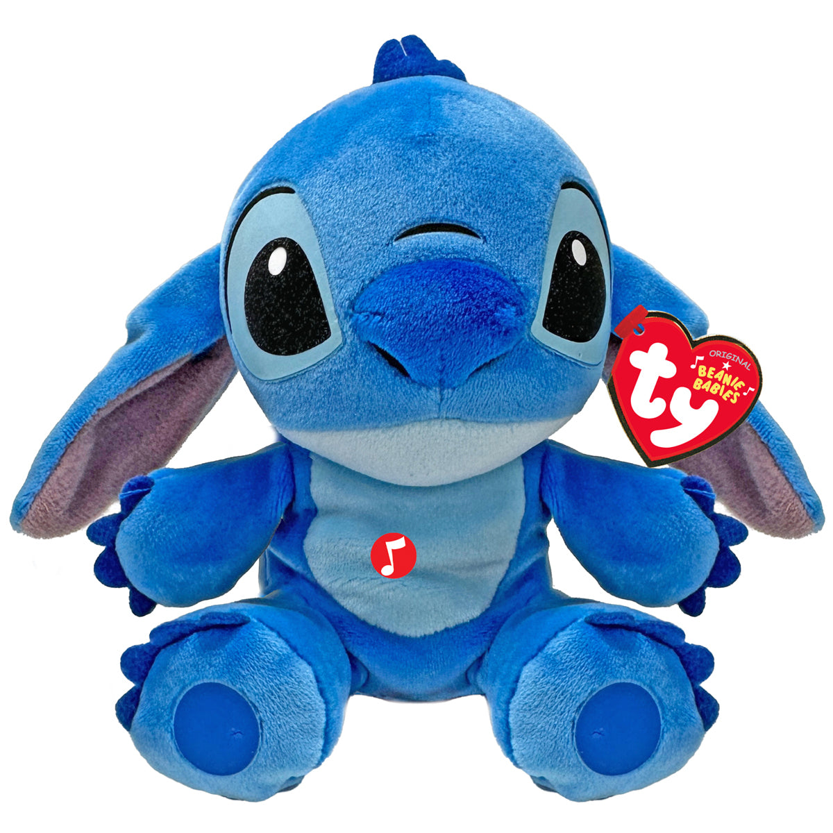 Ty Beanie Babies Disney Stitch With Sounds 15Cm Soft Toy
