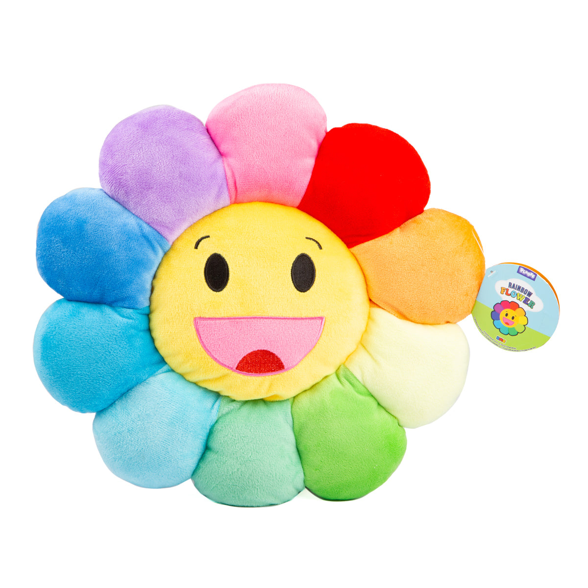 Ploofs Rainbow Flower 35Cm Soft Toy