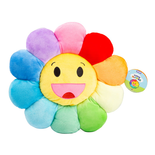 Ploofs Rainbow Flower 35Cm Soft Toy