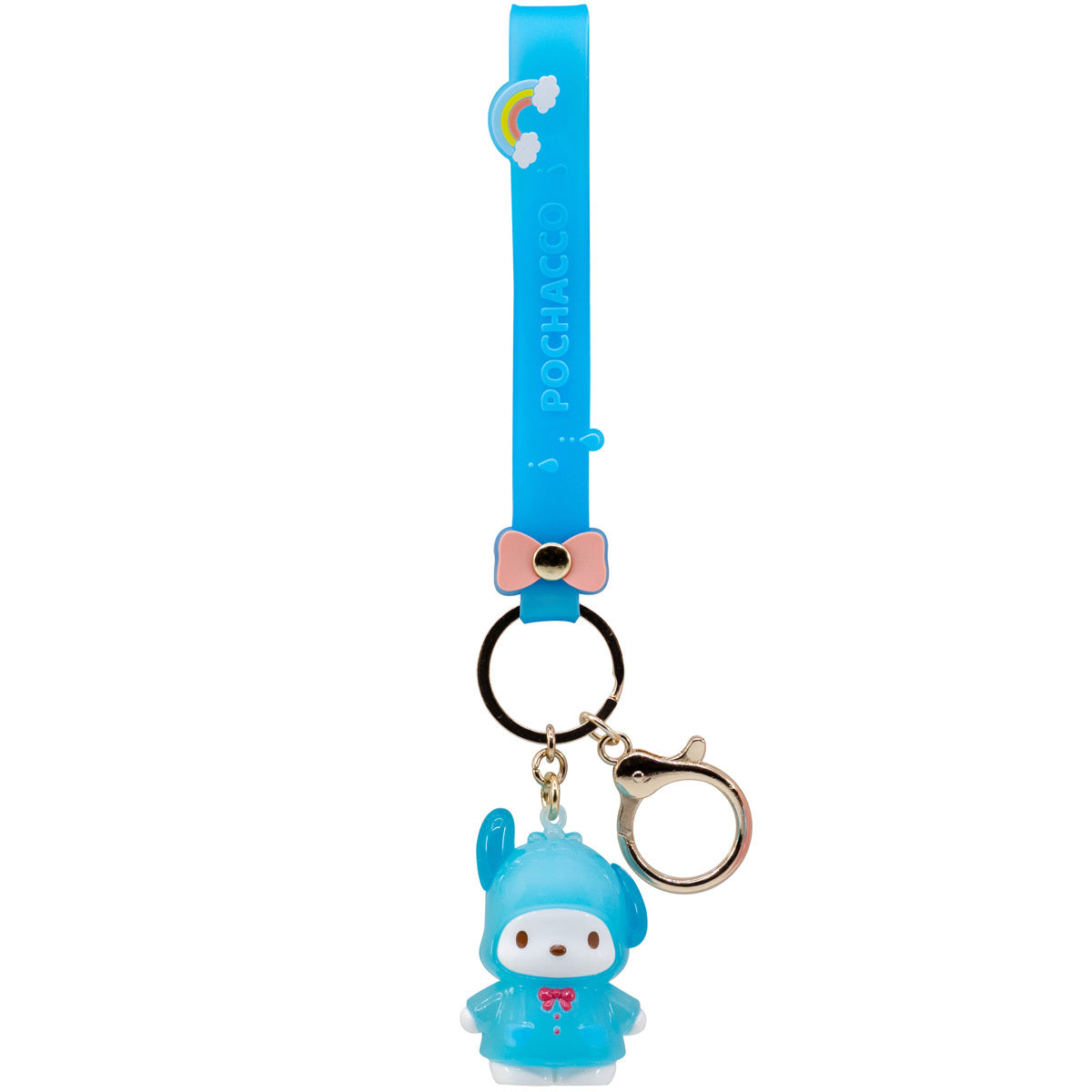 Yume Hello Kitty And Friends Raincoat Keyring
