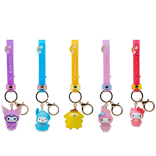 Yume Hello Kitty And Friends Raincoat Keyring