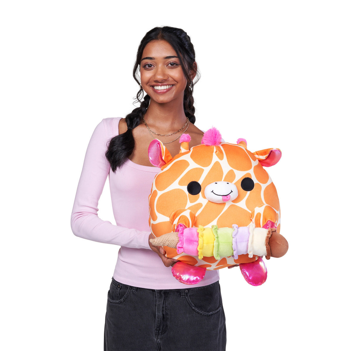 Snackles Lola The Giraffe 36Cm Soft Toy