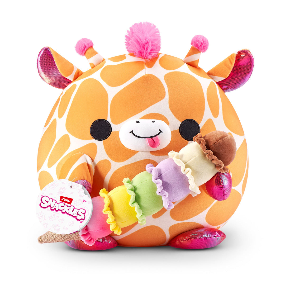 Snackles Lola The Giraffe 36Cm Soft Toy