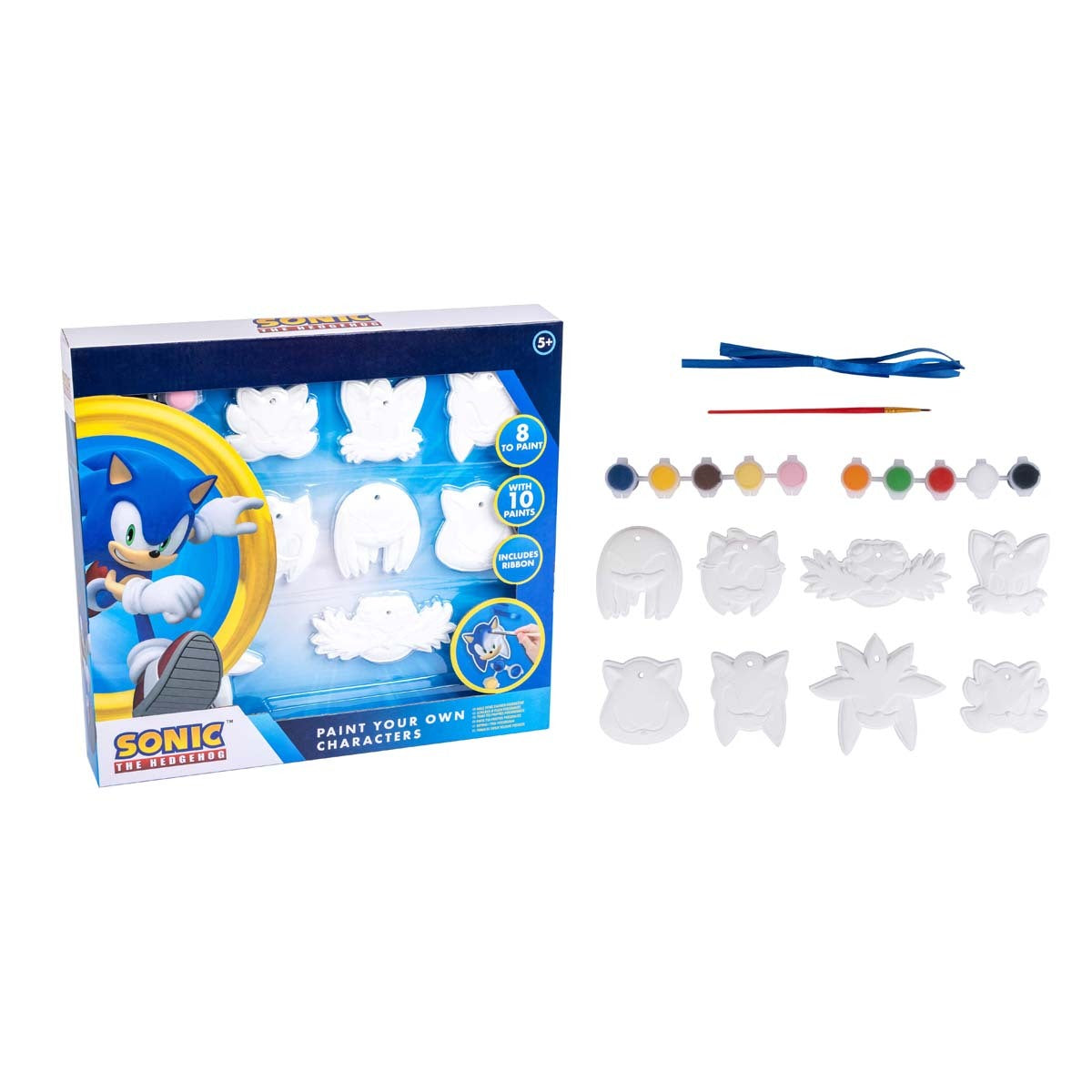 Sonic Paint-Your-Own Character Craft Set