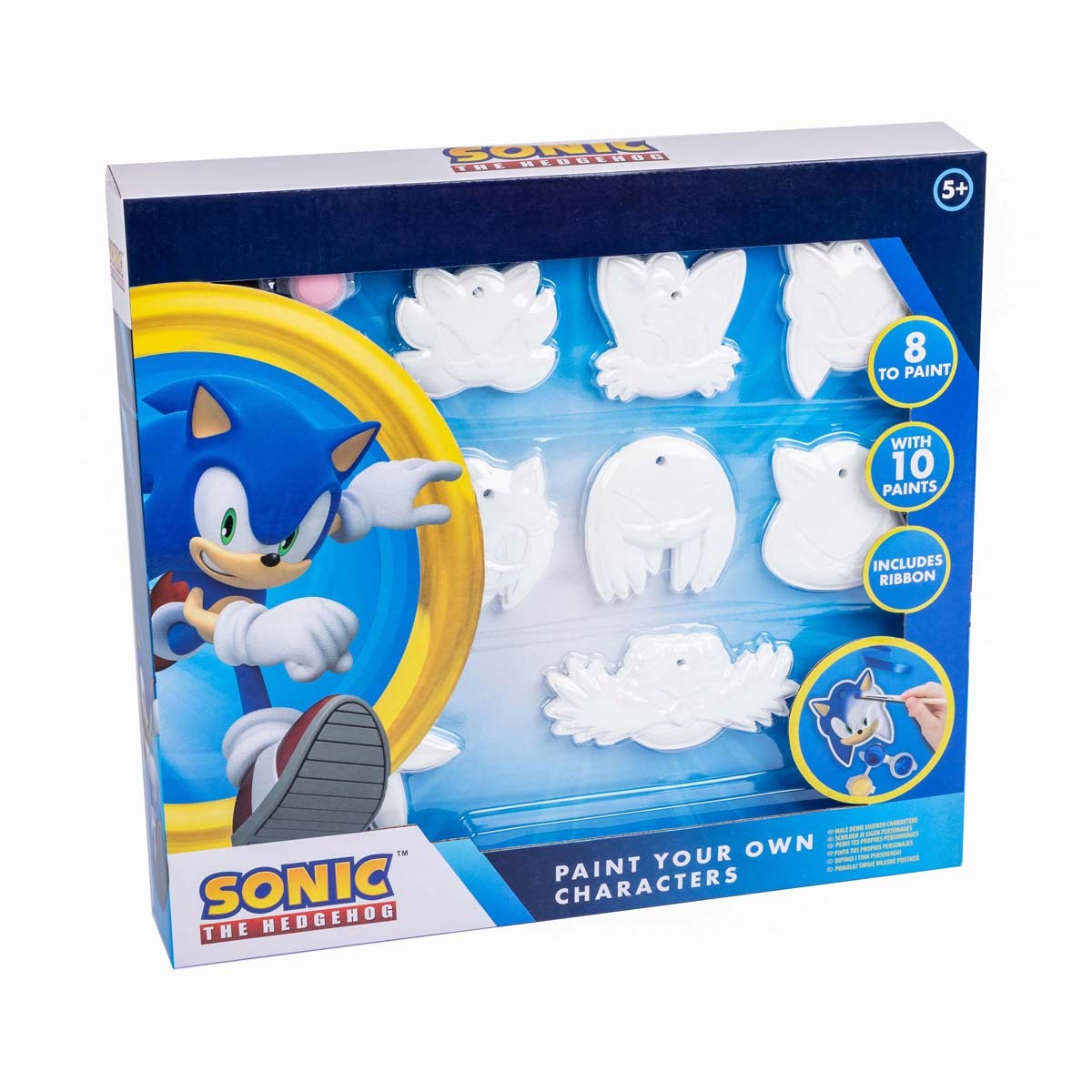 Sonic Paint-Your-Own Character Craft Set