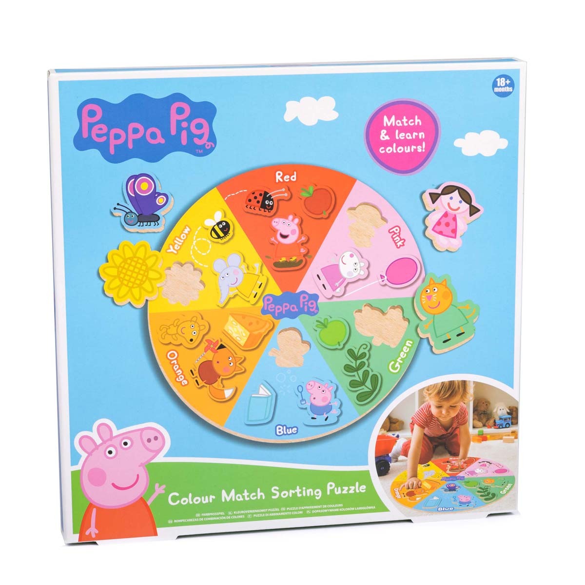 Peppa Pig Wooden Sorting Puzzle