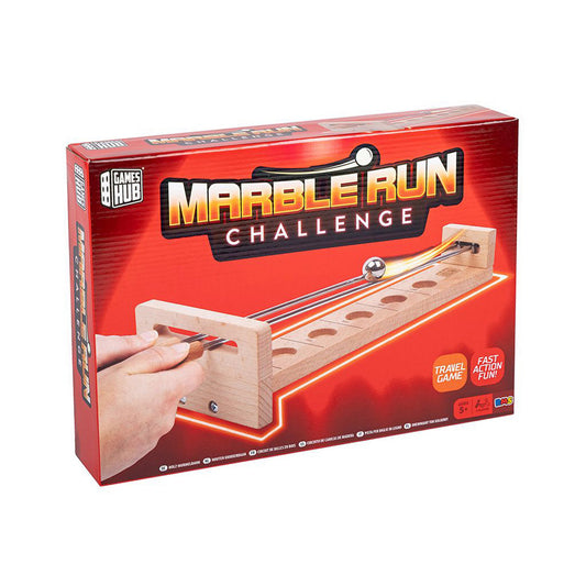 Play & Win Wooden Marble Run Challenge