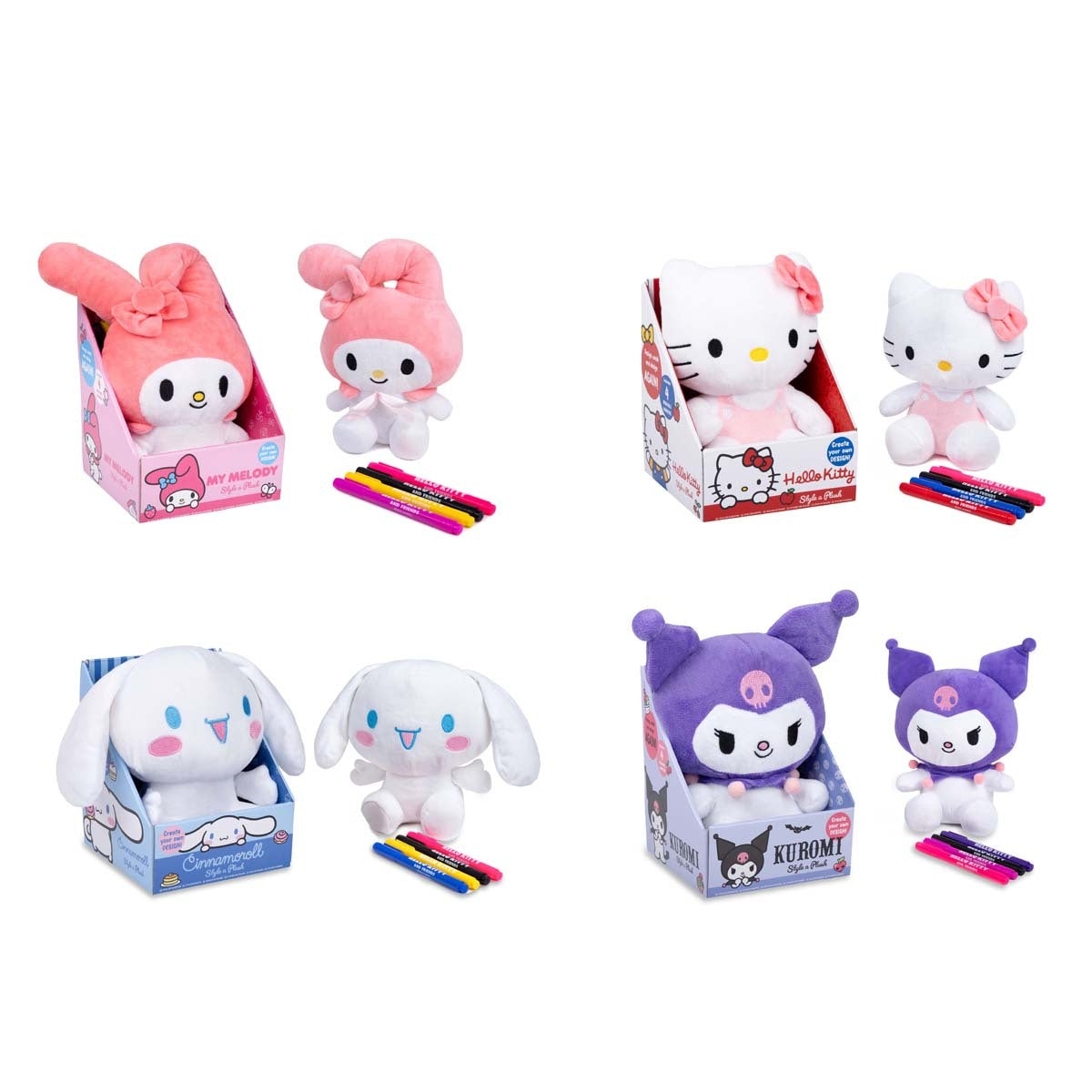 Hello Kitty Style A Plush Soft Toy