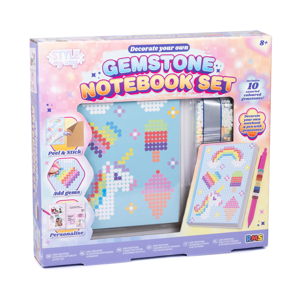 Gemstone Notebook Craft Set