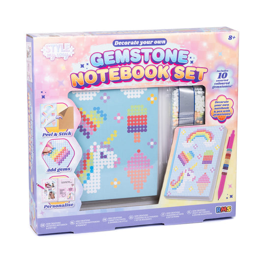 Gemstone Notebook Craft Set