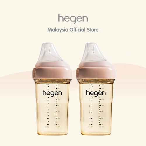 Hegen PCTO™ 240ml/8oz Feeding Bottle PPSU (2-pack) Pink