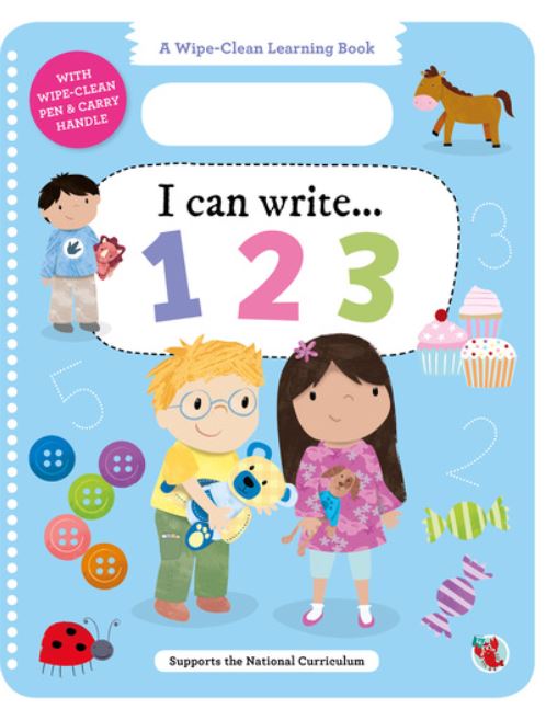 Early Learning Centre I Can Write 123 Wipe-Clean Learning Book