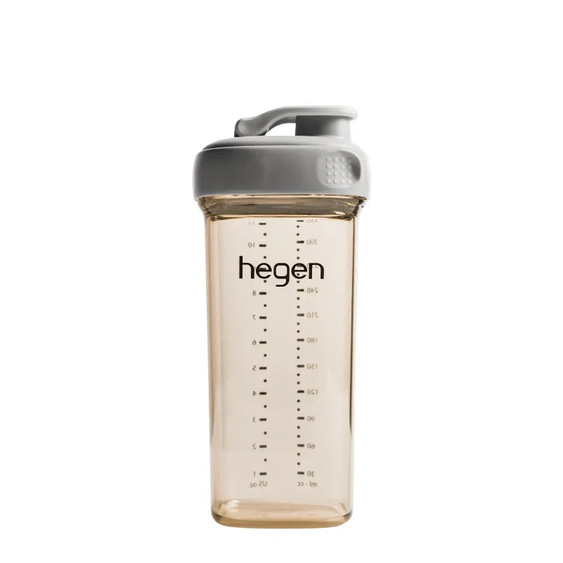 Hegen PCTO330ml Drinking/Bottle PPSU GREY-