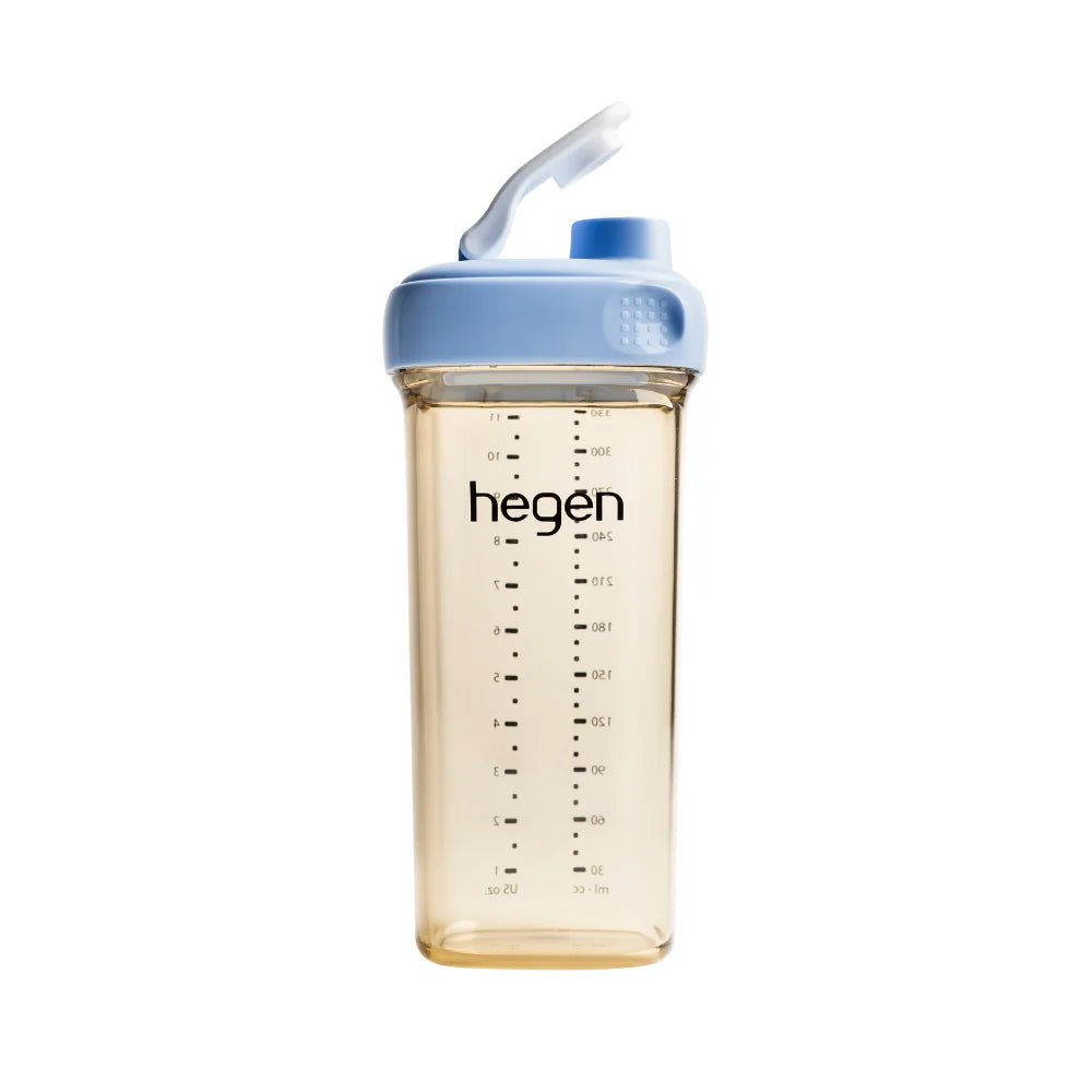 Hegen PCTO330ml Drinking/Bottle PPSU BLUE