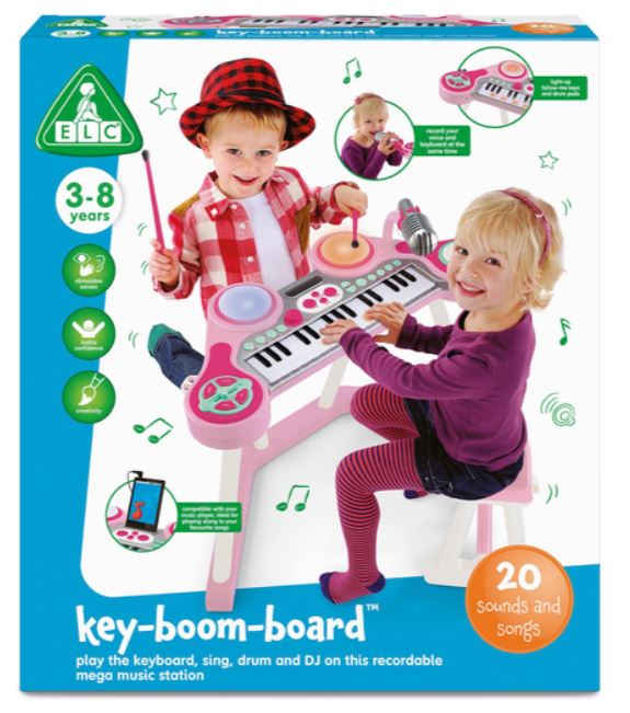 Early Learning Centre Key- Boom-Board (G)