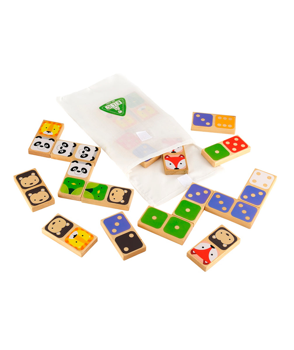 Early Learning Centre Wooden Double Sided Domino